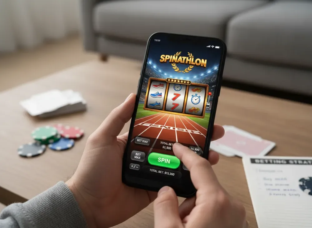 Spinathlon slot game review and betting guide